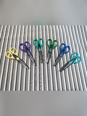 Kraft Edgers Decorative Craft Scissors Lot of 6 Scrapbooking Zig Zag